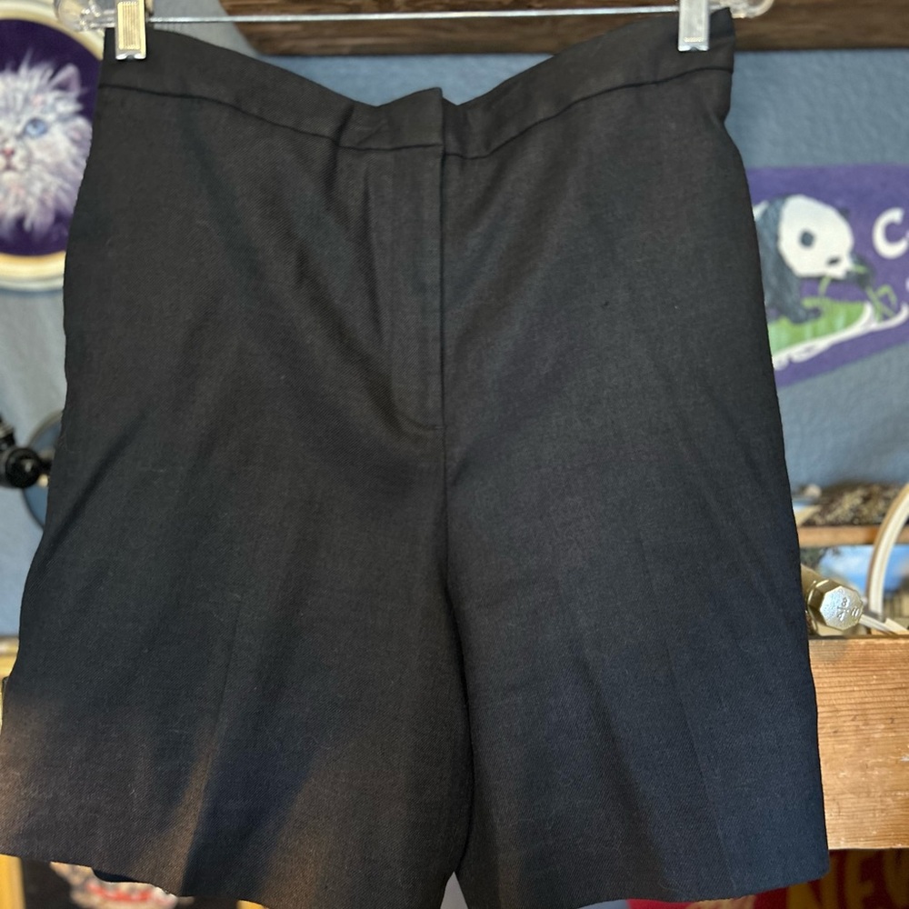 J.Crew Linen Blend Women's Shorts Black 16